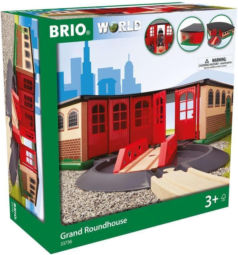 

BRIO деревянная большая гаражная игрушка 33736