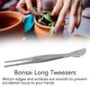 Crescent Moon Head Stainless Steel Tweezers Rust Proof Rake Spatula Tools Plant Tweezers