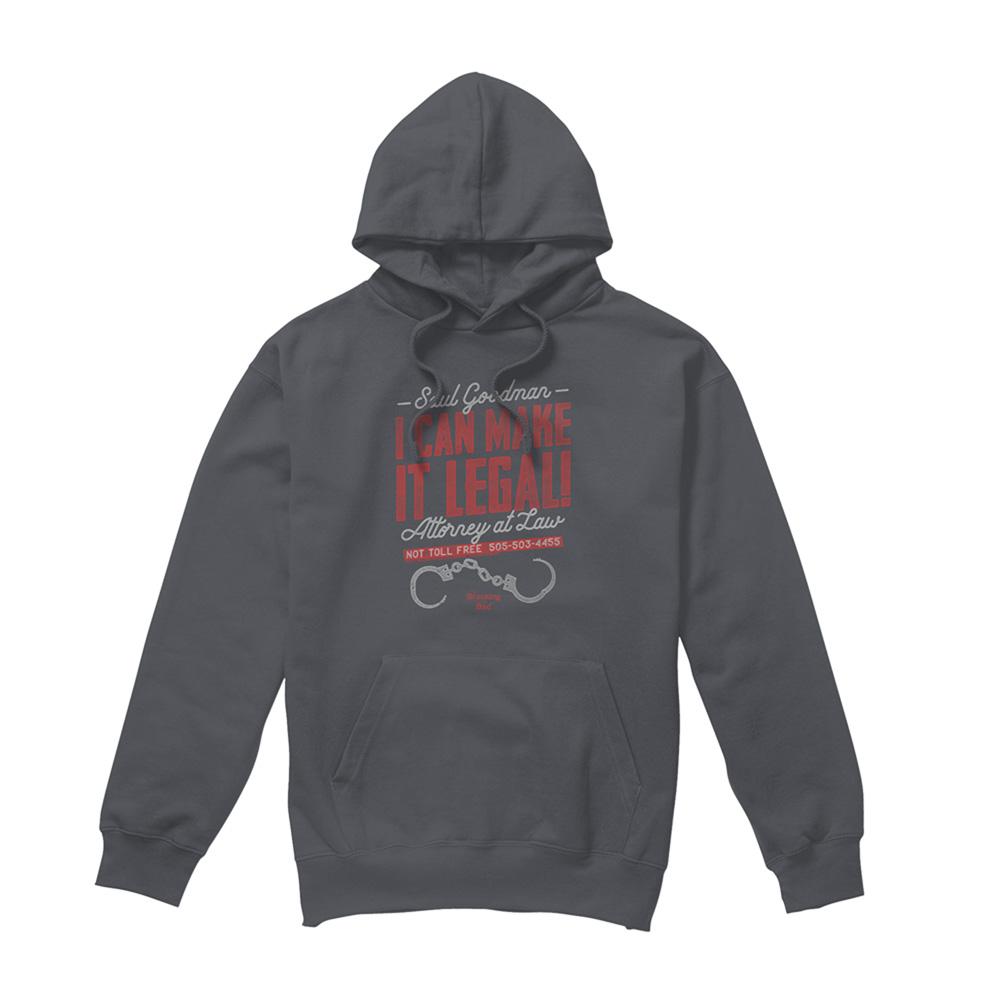 Breaking Bad Unisex Adult I Can Make It Legal! Hoodie