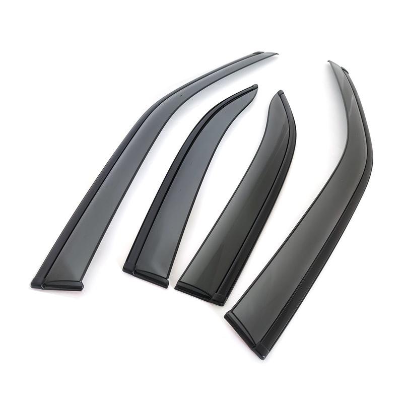 Yaris Cross Rain & Sun Visors (2020-2025) - XP210 Rainproof Eyebrows & Window Deflectors