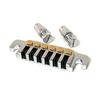 Guitar Bridges with Studs and Inserts Replacement 6 String Electric Guitar Bridge Vintage 6 Style Stopbar Tailpiece