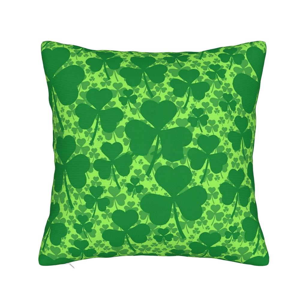 Saint St Patricks Day Pillow Cover Design Cushion Cover Cute Funny Pillow Case For Sofa Bedroom Home Decor