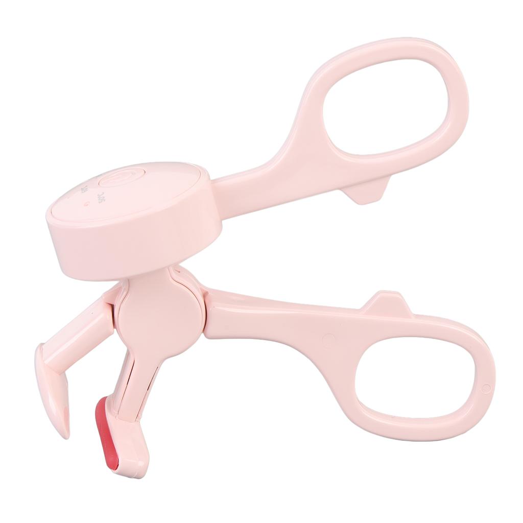 Heated Eyelash Curler Fast Heat Up Long Lasting Safe Anti Burn 3 Temperature Settings Rechargeable