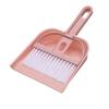 Plastic Mini Desktop Sweep Cleaning Brush Small Broom Dustpan Set Desktop Cleaning Set Nordic Pink