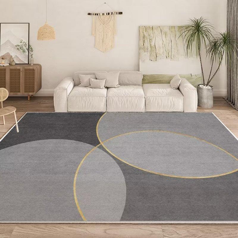 Visionary Imitation Cashmere Geometric Rug