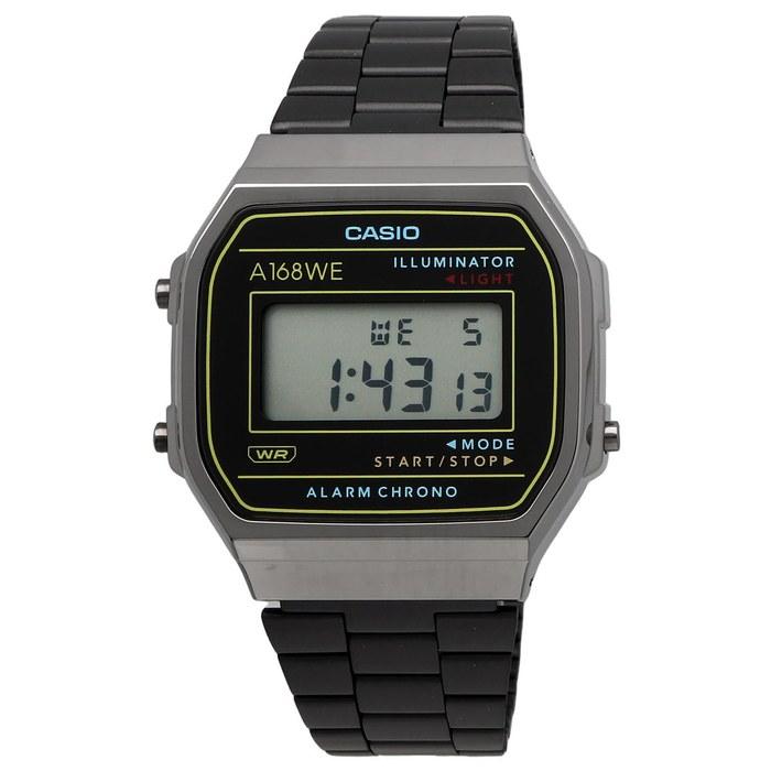 Casio Heritage Colors A168WEHB-1A Digital Watch - Black