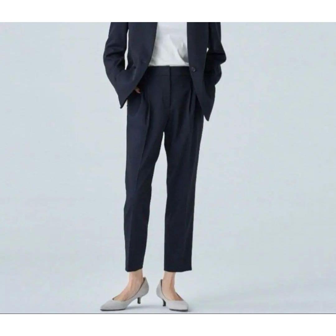 157. Plaste Comfort Luxe Tapered Pants Navy