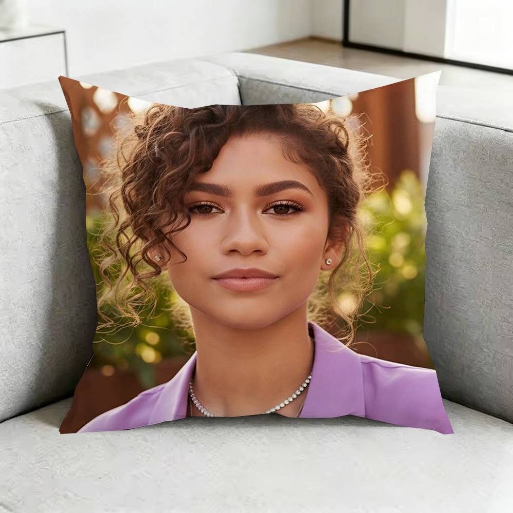 ZendayaA Rue Bennett Pillow Case Square DoubleSided Sofa Cushion Cover Bedroom Bedside Pillow Gift