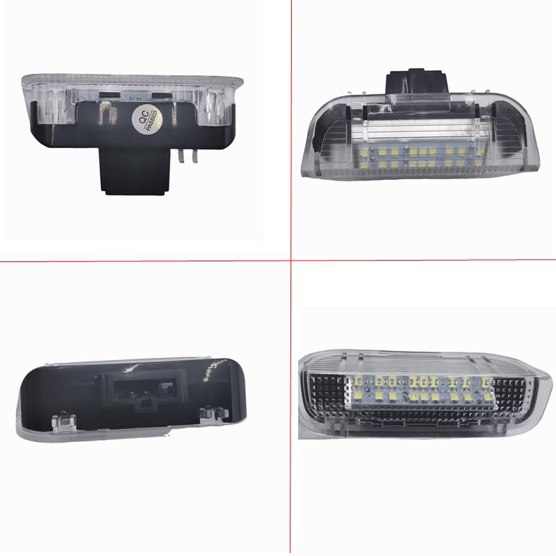 2Pcs Door Warning Welcome Courtesy Light LED Lamp Decorative Lamp for Golf 5 6 7 Mk5 Mk6 Mk7