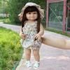 KEIUMI Reborn Baby Girl Dolls 55 Cm Full Silicone Vinyl Body Bathe Lifelike Princess Bebe Newborn Dolls Fashion XMAS Easter Gifts