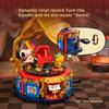 Snoopy Rotary Gramophone Assembling Building Block Toys Collection Model Education Educational Ornaments Gifts For Men And Women