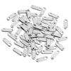 20pcs/lot Stainless Steel Extend Chain Tags Small End Tail Charm Pendant For DIY Bracelet Necklace Jewelry Making Accessories