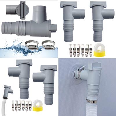 32mm Soft Hose Valve Stop Valve Shut Off Valve Flow Control Swimming Pool Accessories Perfect for Swimming Enthusiasts