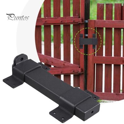 Slide Gate Latch Heavy Duty Latch Lock with Padlock Hole Rustproof Corrosion Resistant Versatile Indoor Outdoor Use Door Lock Set
