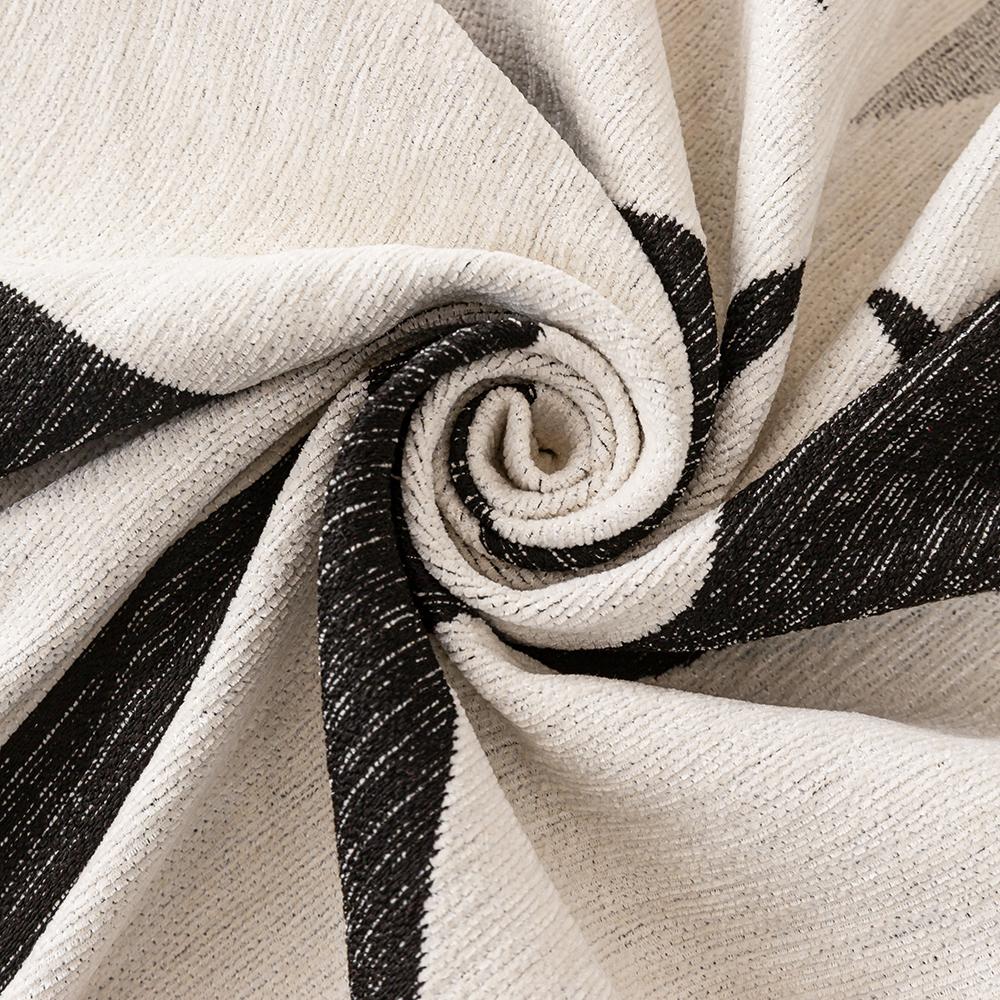 Irregular Windmill Chenille Sofa Towel for the Living Room, Nordic Style Home Decor with Tassel Edges, Three-Seater Sofa Set