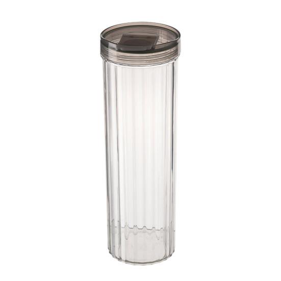 Circular Compact Noodle Box Food-Grade Plastic Sealing Moisture-Proof Design Large Capacity Transparent Storage Container