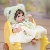 Cloveray Interactive 12-Inch Reborn Baby Doll with Realistic Body, Removable Outfit, Water Play Suitable