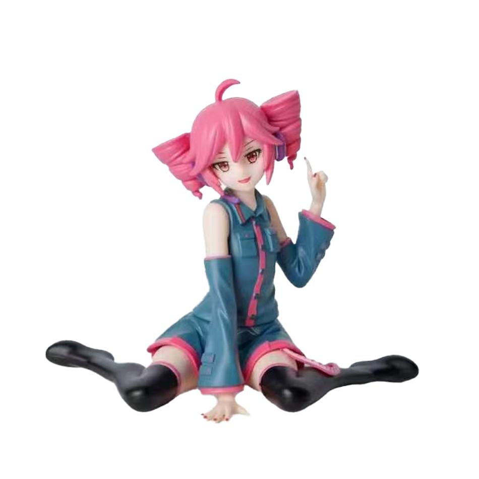 Hatsune Miku Bust Figure 2D Anime Girl PC Case Desktop Model Decoration Gift Adults