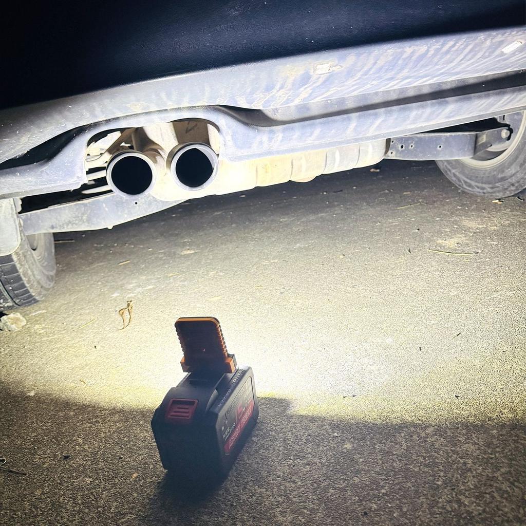 Rechargeable LED Work Light For Power Tools Universal Battery Compatibility Compact Portable Design 2 Lighting Modes