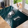 Blødt Gulvtæppe Philadelphia Eagles Mønster Områdetæppe Dekorativ Måtte Til Hjemmerum Dekoration
