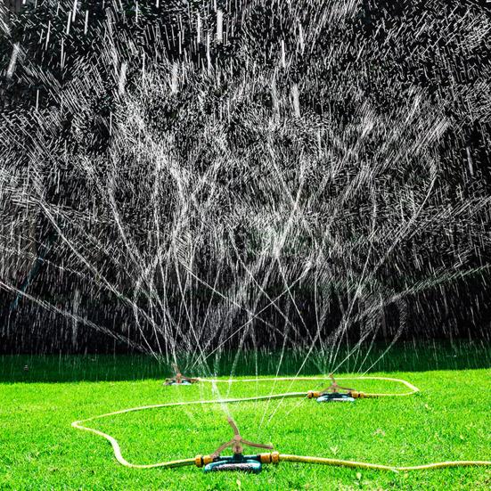 Zraszacz obrotowy o zakresie 360 stopni, duży obszar pokrycia, automatyczny system nawadniania domowego, zraszacz wysokociśnieniowy
