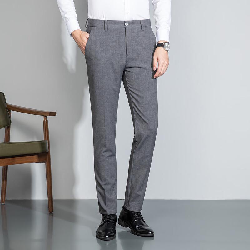 MONTAGUT Men's Fleece-Lined Warm Casual Trousers