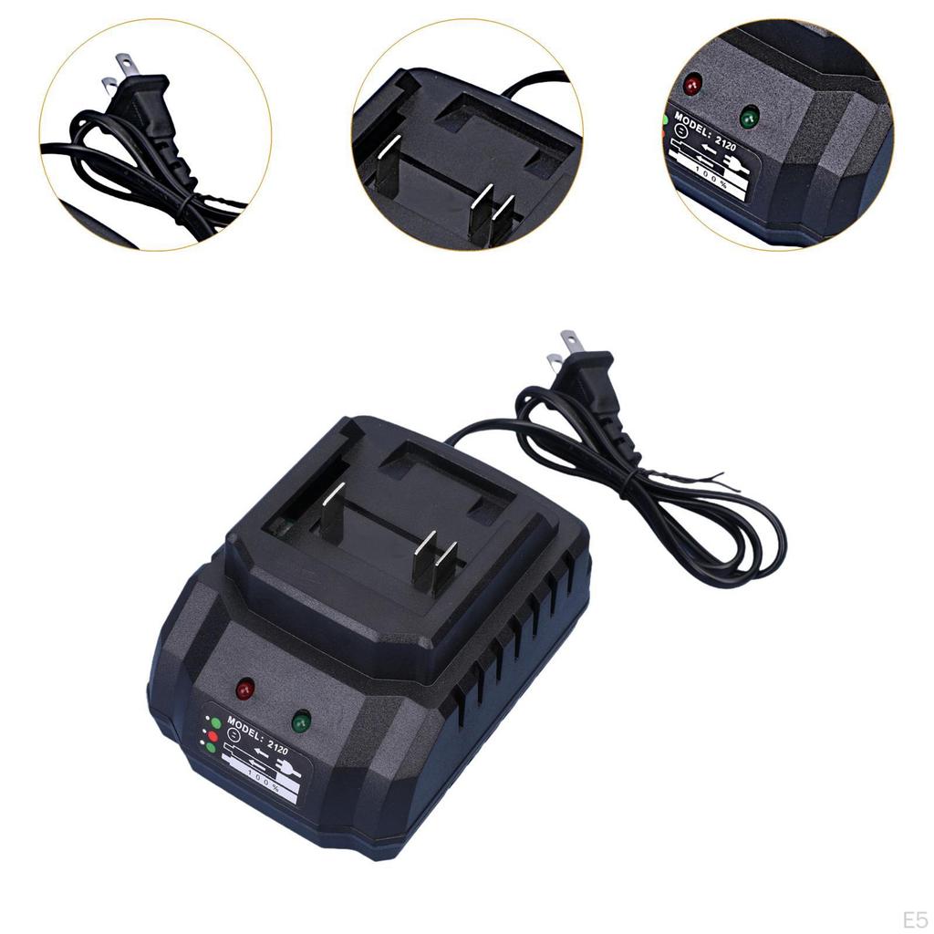 21V Battery Charger for Electric Wrench Power Tool Components Replacement Station
