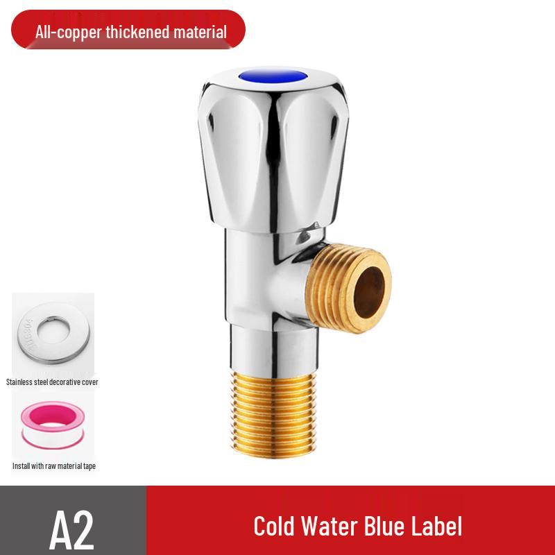 304 Stainless Steel Angle Valve for Hot and Cold Water Heater and Toilet Tap