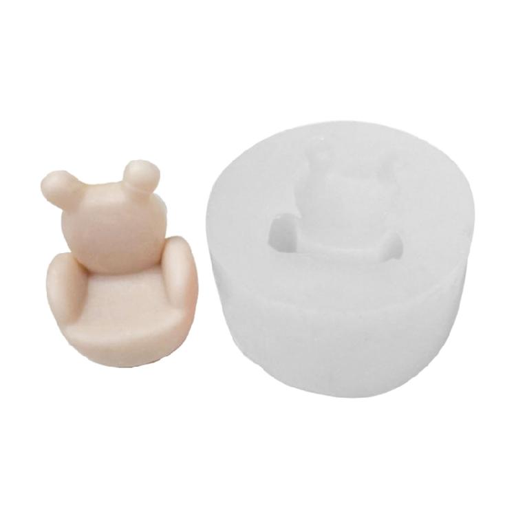 

DIY Epoxy Resin Small Sofa for Seat Crafts Plaster Silicone Mold Jewelry Making 1
