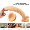 Lengthen Realistic Simulation Big Dildo with Strap Penis Sex Toy Female Vaginal Anal Masturbator with Suction Cup Lesbian