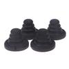 4 Pcs Car Door Shock Absorber Cushion Silicone Pad Universal Gasket Trunk Sound Insulation Pad Shockproof Latch Accessories