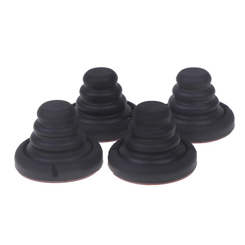 4 Pcs Car Door Shock Absorber Cushion Silicone Pad Universal Gasket Trunk Sound Insulation Pad Shockproof Latch Accessories