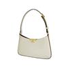 Tory Burch Eleanor Gold Logo Hardware Decorated Calfskin Shoulder Bag Regular Small Women Shoulder Bag White 164762-100