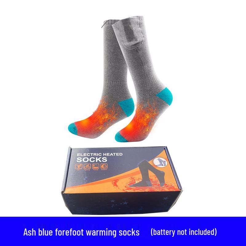 Rechargeable Electric Heated Socks - Unisex Winter Foot Warmers