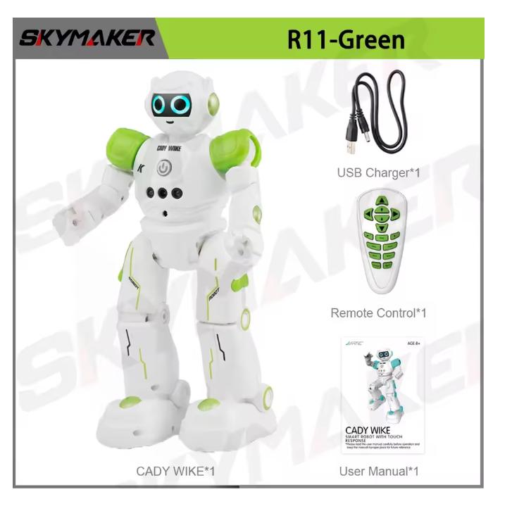 JJRC R11 RC Robot CADY WIKE Gesture Sensing Touch Intelligent Programmable Walking Dancing Smart Robot Toy for Children Toys