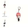 Chainsaw Man Acrylic Keychain Double Sided Printing Cartoon Character Bag Pendant