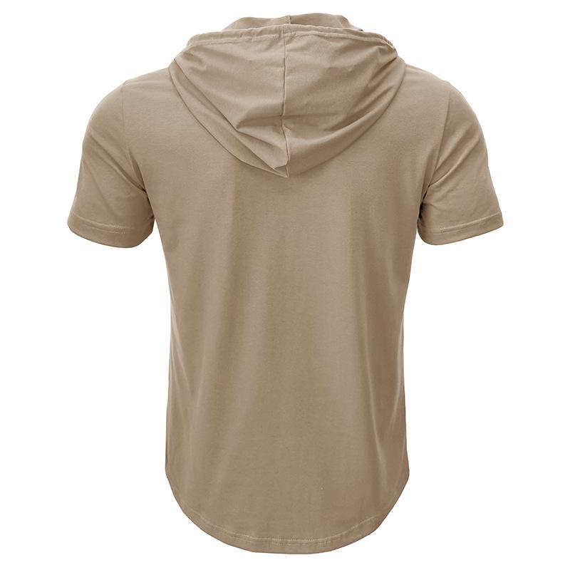 Sportbekleidung für Herren: Kurzarm-T-Shirt, Hoodie und American Henley Top