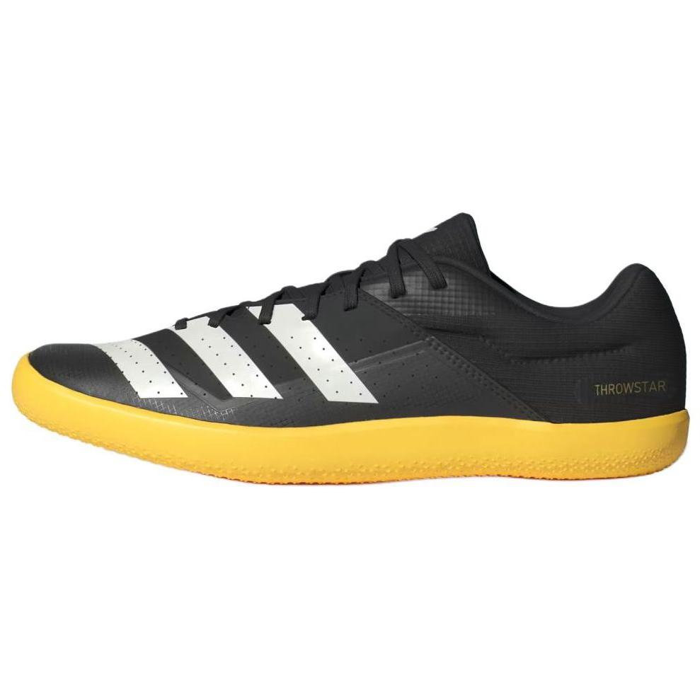 

Adidas Throwstar Durable Low-Top Running Shoes Men Sneakers Black Yellow White IF1241 42