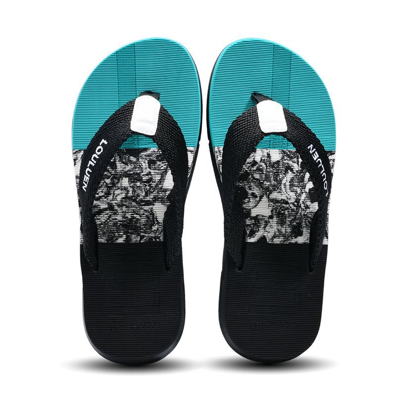 Новые мужские летние нескользящие пляжные шлепанцы, сандалии, мужские крутые тапочки 39