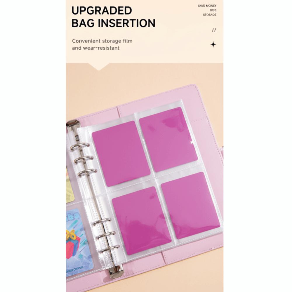 PU A5 Soft Budget Binder Planner Colorful Money Saving Envelope  Financial Management