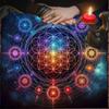 Tarot Tischdecke Mandala Blume des Lebens Altar Tuch Für Divination Meditation Kreis Galaxie Tarot Matte Spirituelle Orakel Karten Pad