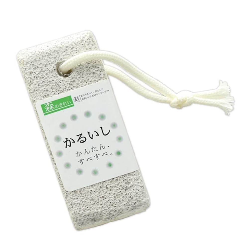 New ceramic pumice natural pumice powder with approximately 47 x 120 x 20 made in stone, foam, string, mm, Japan, MK-52