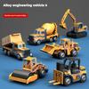 Non-Toxic Children'S Container Truck Alloy Engineering Excavator Crane Trucks Set Storage Toy Car Model Toys For Children Kids Birthday Gifts