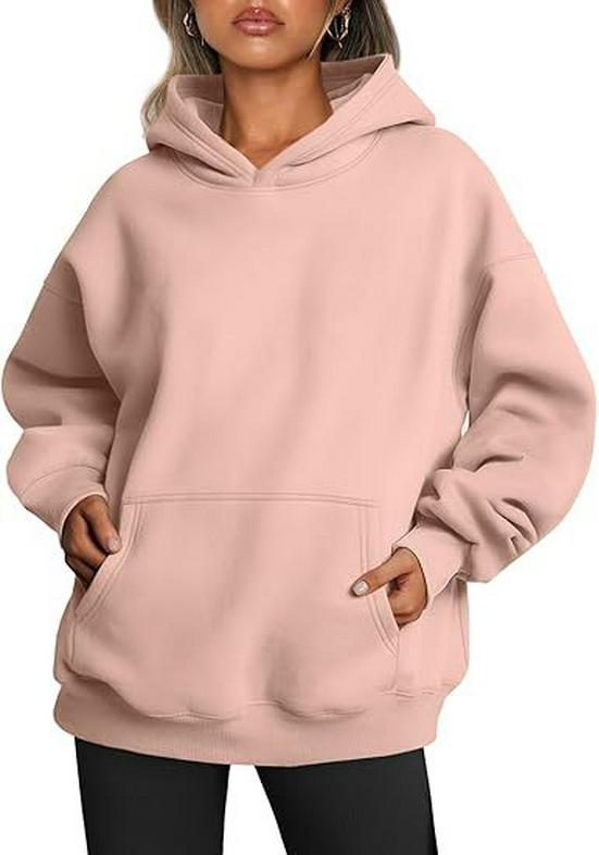 2026 Sweat à capuche de sport décontracté uni pour femme