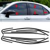 Blackout Stickers Chrome Delete Car Accessory Ethylene Based Material Stickers Blackout Stickers Bright Black Color