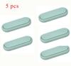 5pcs Children's Drawer Safety Latch Cabinet Door Protection Baby Anti Pinch Hand Invisible Lock Opposite Door Wardrobe Lock