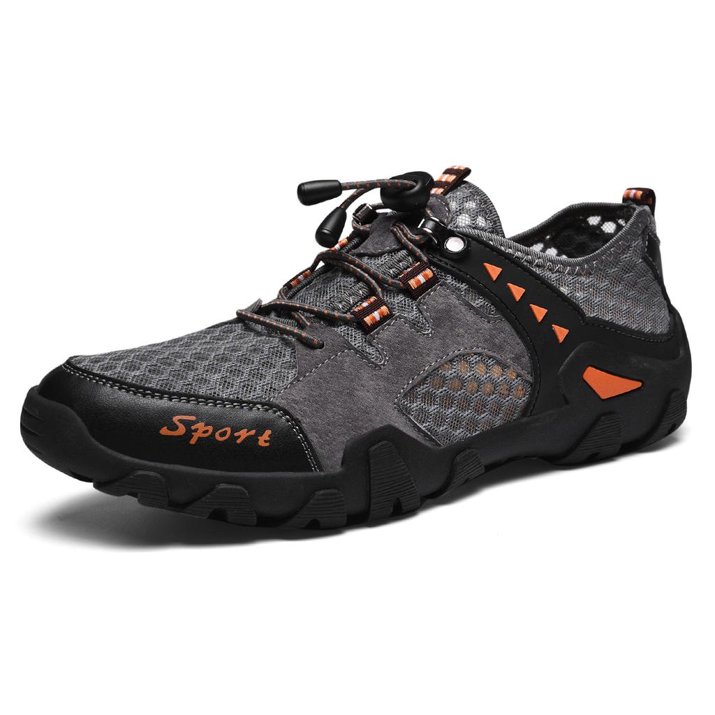Handmade Summer Men Casual Shoes Breathable Mesh Sneakers Men Soft  Loafers Flats Sandals Male Driving Shoes Large Size 38-58