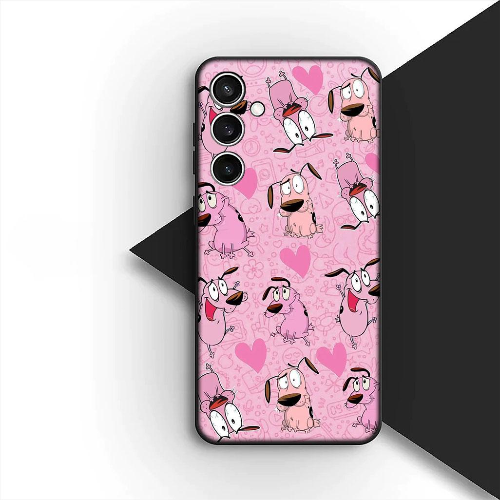 

Anime C-Courages C-Cowardlys Dog Phone Case for Motorola Moto G55 G45 G75 G85 G35 Edge 50 30 Fusion 40 NEO Ultra Pro Cover Motorola Edge 30 Neo