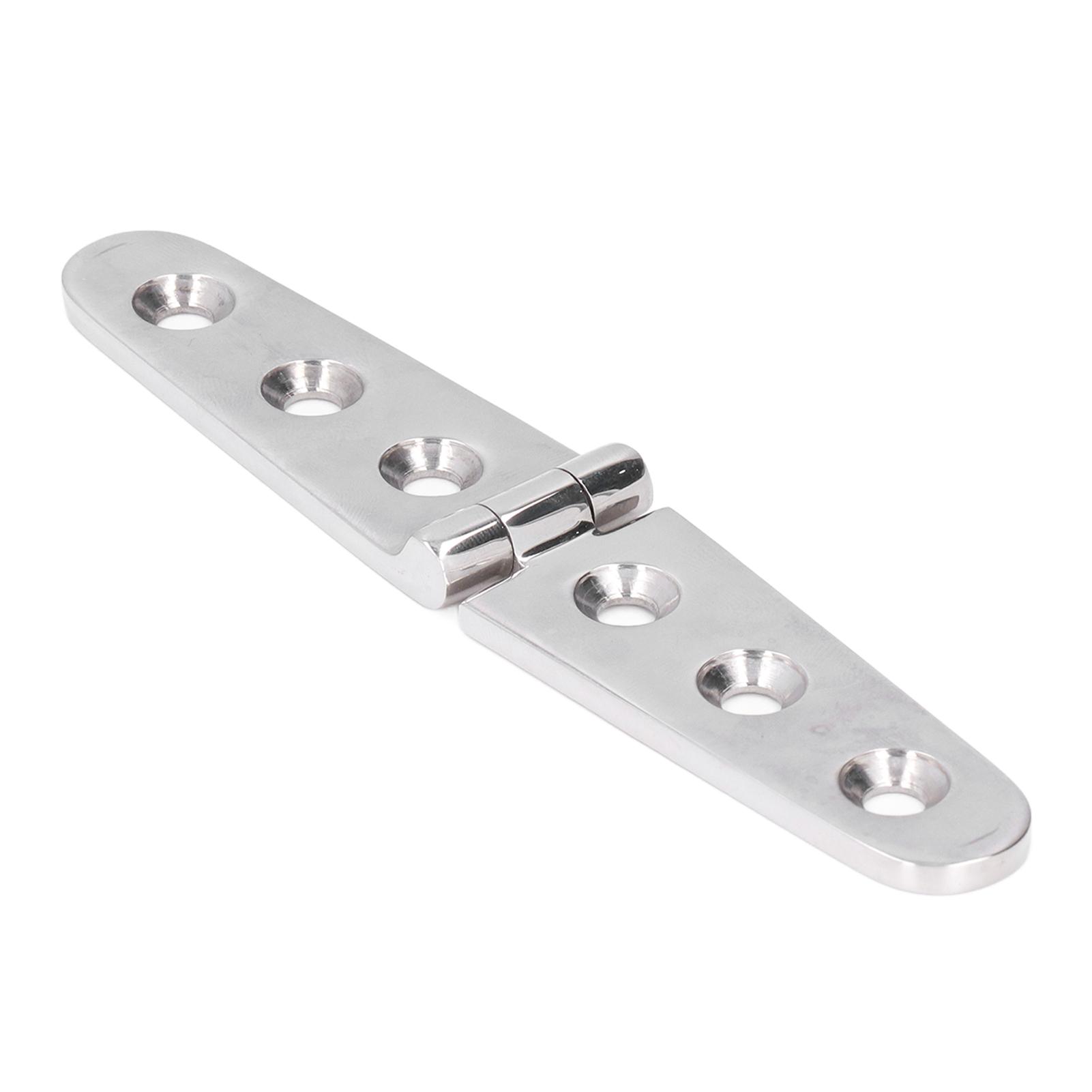 Stainless Steel Hinges Mirror Reflection Abrasion Resistance Small Volume Boat Hatch Hinges