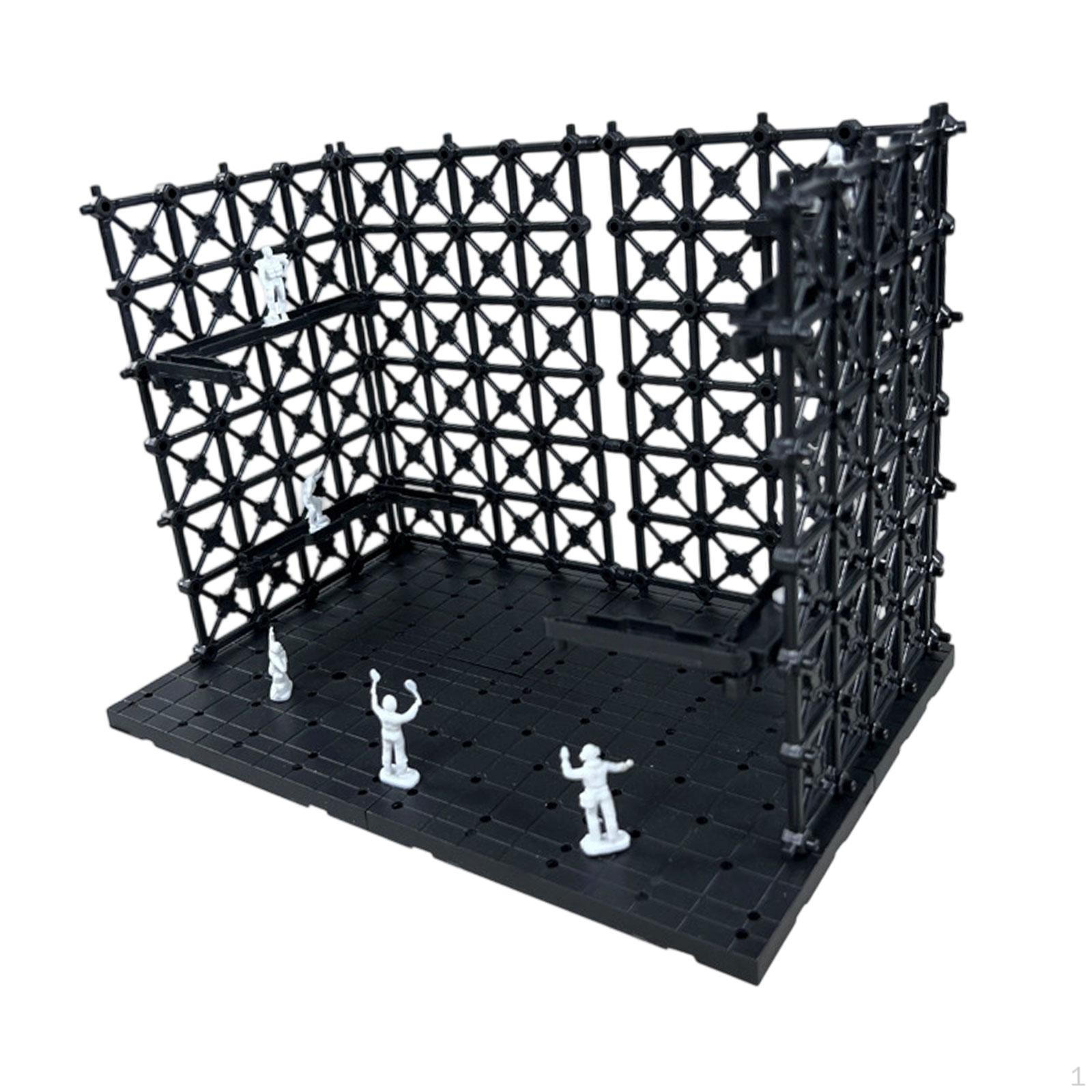 

Подставка для демонстрации модельных игрушек, решение для хранения экшн-фигурок на офисном столе 21.5cmx14.3cmx16cm